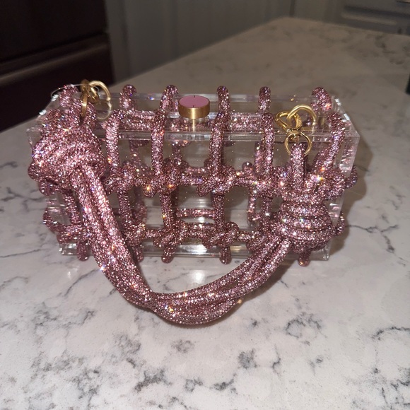 Cult Gaia Bess rhinestone shoulder bag - Picture 4 of 14